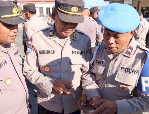 Propam Polres Kupang Gencar Berantas Judi Online dan Pinjaman Online di Kalangan Anggota