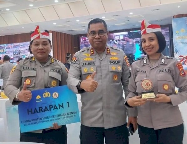 Polwan Polda NTT Ukir Prestasi Nasional, Raih Juara Harapan 1 Lomba Konten Video Kesehatan Mental