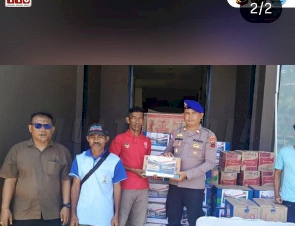Mereka Tidak Sendiri, Polres Mabar Kembali Kirim Logistik Untuk Korban Gempa di Pulau Longos