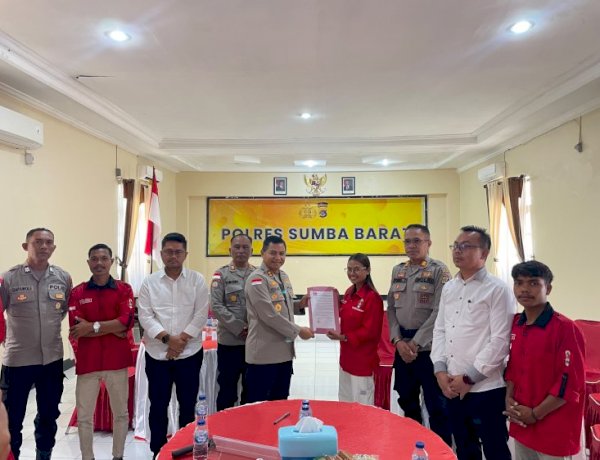 GMNI Sumba Barat Dialog dengan Polres Bahas Kasus Anak, Penanganan Dipastikan Sesuai Prosedur