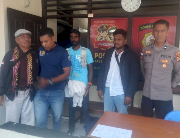 Polres Kupang Amankan Dua Imigran Tanpa Dokumen di Pelabuhan Bolok