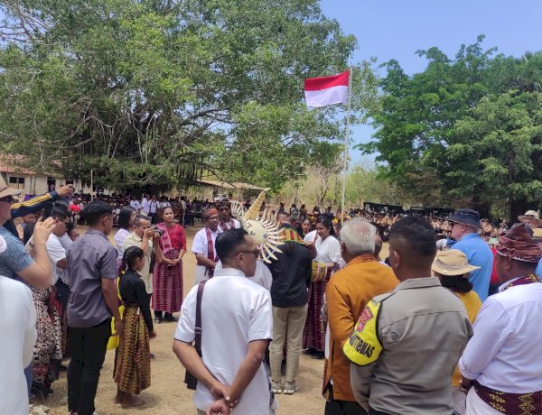 Polsek Semau Amankan Festival Budaya Tingkat SD dan SMP di Pulau Semau