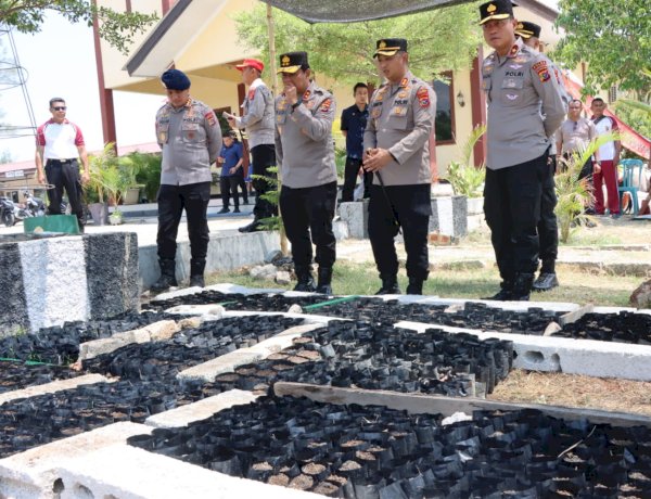 Dari Kelor hingga Bioflok, Kapolda NTT Pantau Inovasi Ketahanan Pangan Polres Kupang