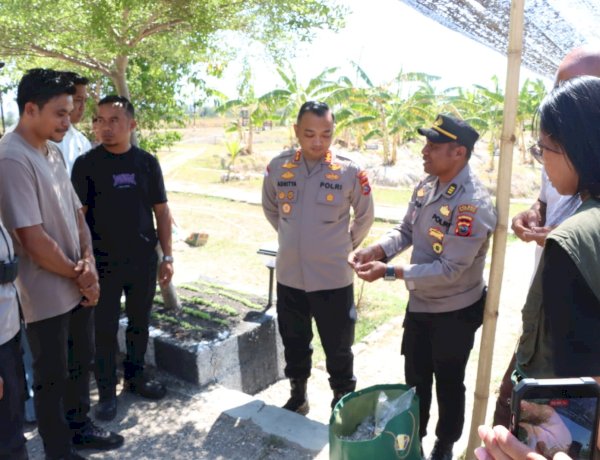 Gebrakan Kapolres Kupang Tanam 3.200 Kelor Dapat Sambutan Industri, PT Beta Moringa Siap Gandeng Polres