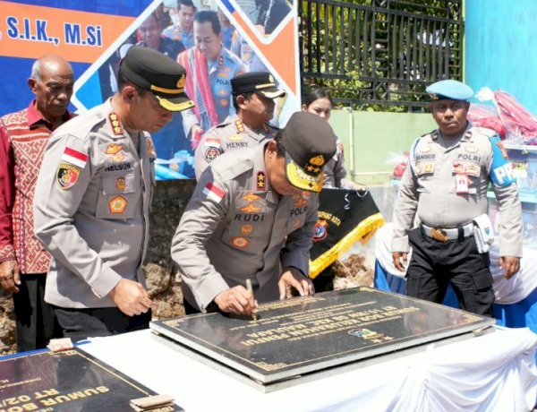 Polda NTT Resmikan Fasilitas Sumur Bor di Kelurahan Belo untuk Penuhi Kebutuhan Air Bersih Warga