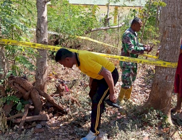 Geger! Warga Oesena Temukan Jenazah Bayi, Polisi Turun Lakukan Penyelidikan