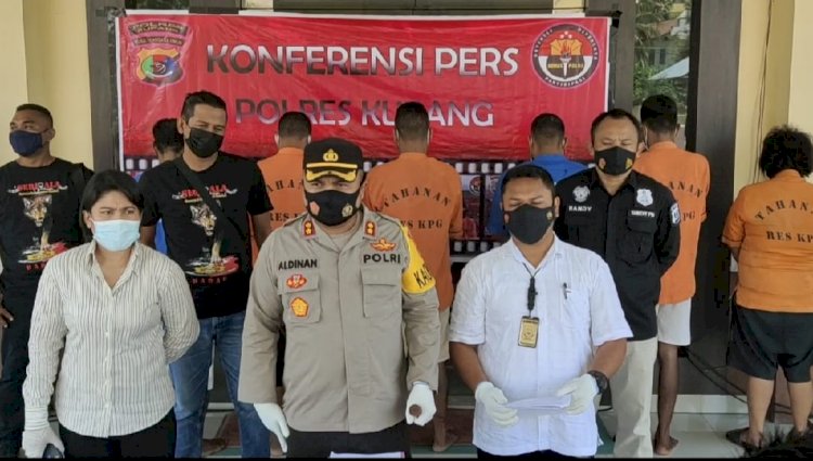 Reskrim Polres Kupang Berhasil Menangkap Sindikat Perampok Bersejata