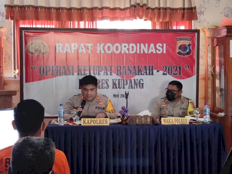 Kapolres Kupang, Pentingnya Keterlibatan Tokoh Agama, Masyarakat Dalam Operasi Ketupat Ranakah 2021