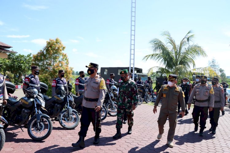 Polres Kupang Terjunkan 400 Personil Pengamanan Pilkades Serentak 2021