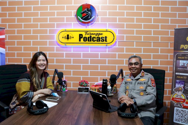 Launching Turangga Podcast Kapolda Ntt Harap Bisa Berikan Hal Positif Bagi Masyarakat