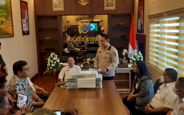 Ketua DPRD Kabupaten Kupang,  Apresiasi Kinerja Kapolres Kupang