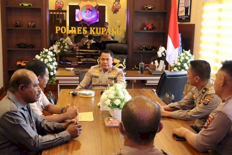Tim Supervisi Bidkeu Polda NTT Sosialisasi Arah Kebijakan Puskeu Polri 2022   di Polres Kupang