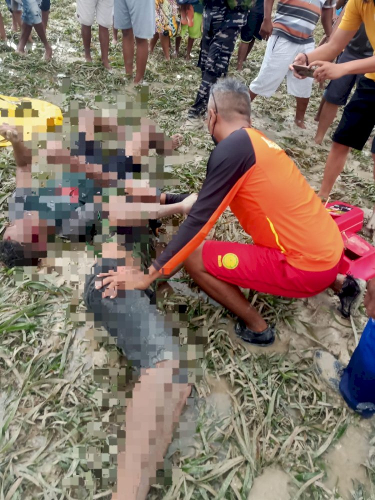 Tiga Warga di Kupang ditemukan Terapung Tak Bernyawa di Pantai Lalendo