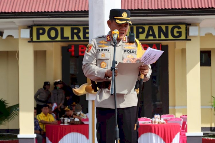 Hari Ini Pos Pengamanan dan Pos Pelayanan Dalam Wilayah Hukum Polres Kupang Mulai ditempati Petugas