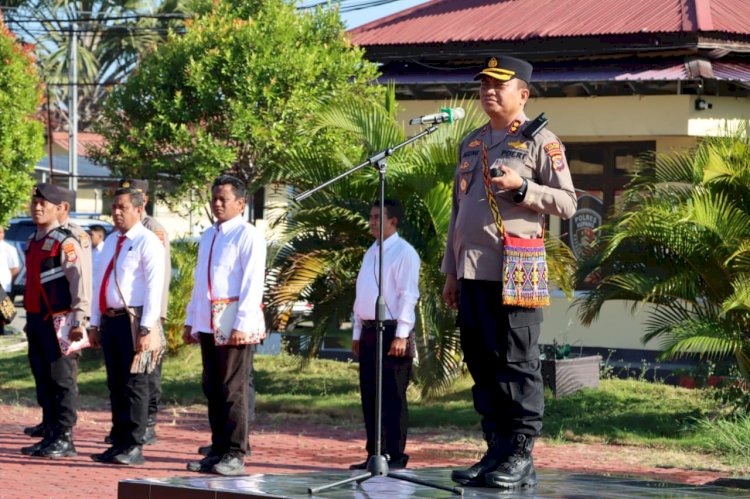 Kapolres Kupang Akan Tindak Tegas Anggotanya Yang Terlibat TPPO dan Tindakan Pelanggaran Disiplin