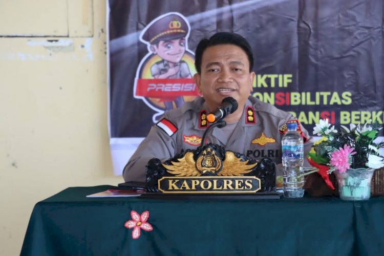 Antisipasi Karhutla, Kapolres Kupang Pimpin Rakor Dan Latpraops  Bina Karuna Turangga 2023