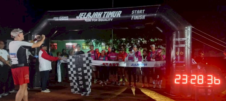 Polres Kupang Berhasil Amankan Charity  Ultra Marathon Soe-Kupang