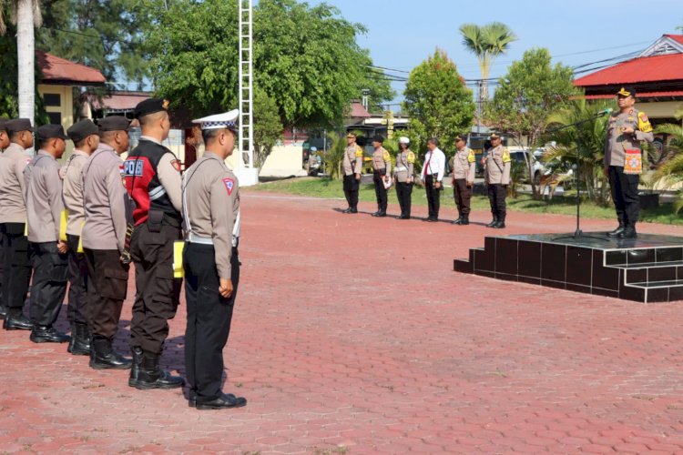 H-8 Pelaksanaan Kampanye Pemilu 2024 di Kabupaten Kupang, Kapolres Kupang Siapkan Personil Lakukan Monitoring