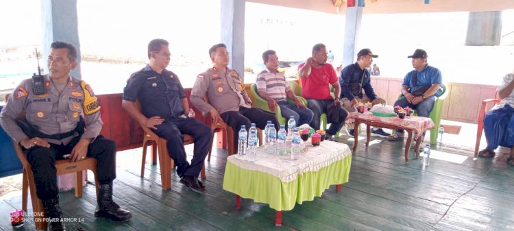Kapolres Kupang dan Ketua KPUD Kabupaten Kupang Pantau Langsung Gelaran PSU di Kelurahan Sulamu