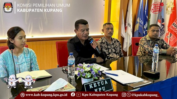 Tahapan Pleno Tingkat KPUD Sudah Selesai Ketua KPUD Kabupaten Kupang Beri Apresiasi Kapolres Kupang dan Jajarannya