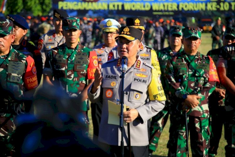 TNI-Polri Siapkan Tiga Ring Pengamanan World Water Forum Ke-10