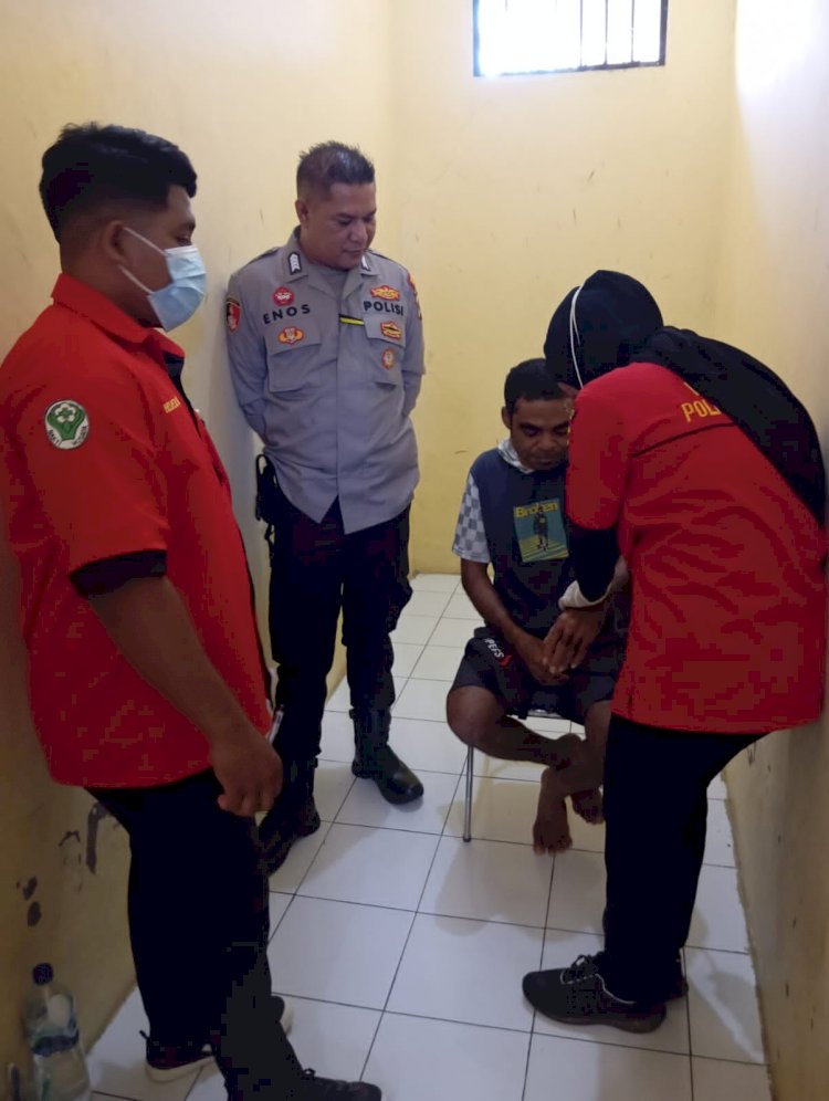 Jamin Kesehatan Tahanan Tetap Terjaga Sidokkes Polres Kupang Lakukan Medical Check Up