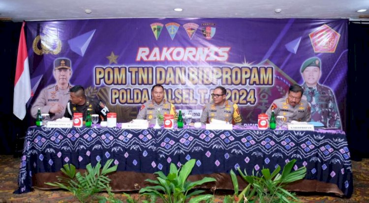 Untuk Indonesia Maju, Bid Propam Polri Perkuat Sinergitas dengan POM TNI Diwilayah Kalsel