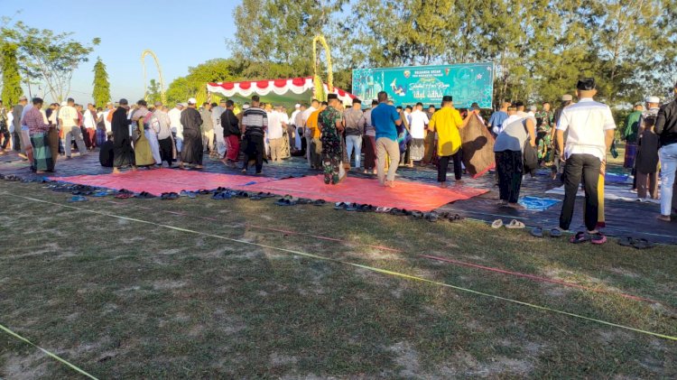 Jalannya Sholat Idul Adha 1445 H di Kabupaten Kupang Lancar dan Aman