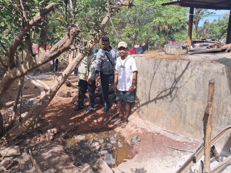 Kerap Dikeluhkan Warga Satresnarkoba Polres Kupang Datangi Lokasi Penyulingan Sopi di Desa Tanah Merah