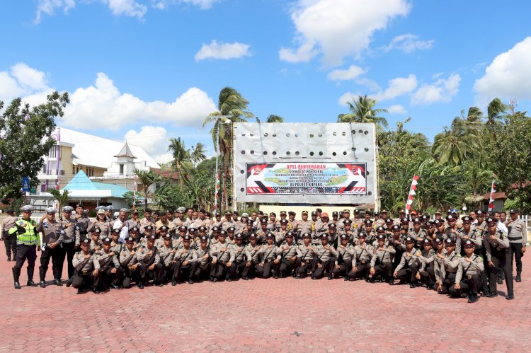 Pimpin Apel Penyerahan Siswa Latja SPN Polda NTT, Kapolres Kupang : Tetap Semangat dan Disiplin serta Loyalitas Dalam Pengabdian