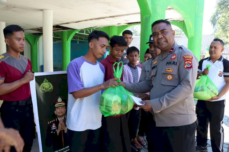 Personil Muslim Polres Kupang Rayakan 1 Muharam 1446 H dengan Kegiatan Rohani dan Sosial