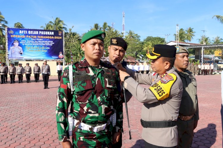 Operasi Patuh Turangga 2024: Polres Kupang Adakan Apel Gelar Pasukan