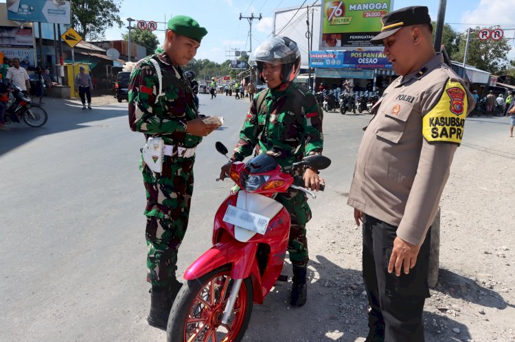 Polres Kupang Sita Empat Ranmor dan Sejumlah Barang Bukti  Dalam Operasi Patuh Turangga Hari Kedua