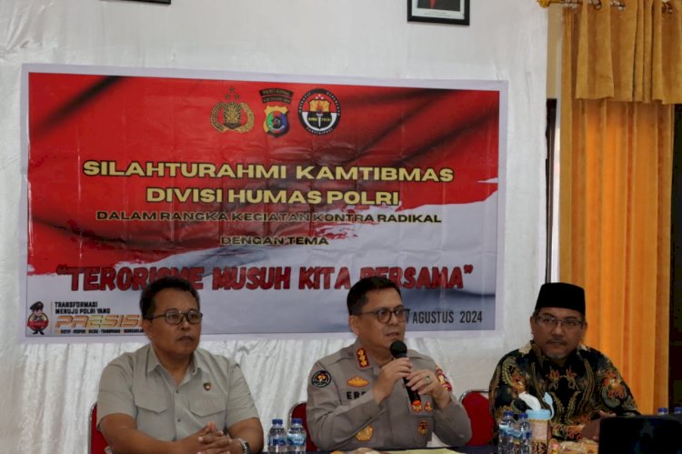 Divisi Humas Polri Gelar Silaturahmi Kamtibmas di Polres Kupang