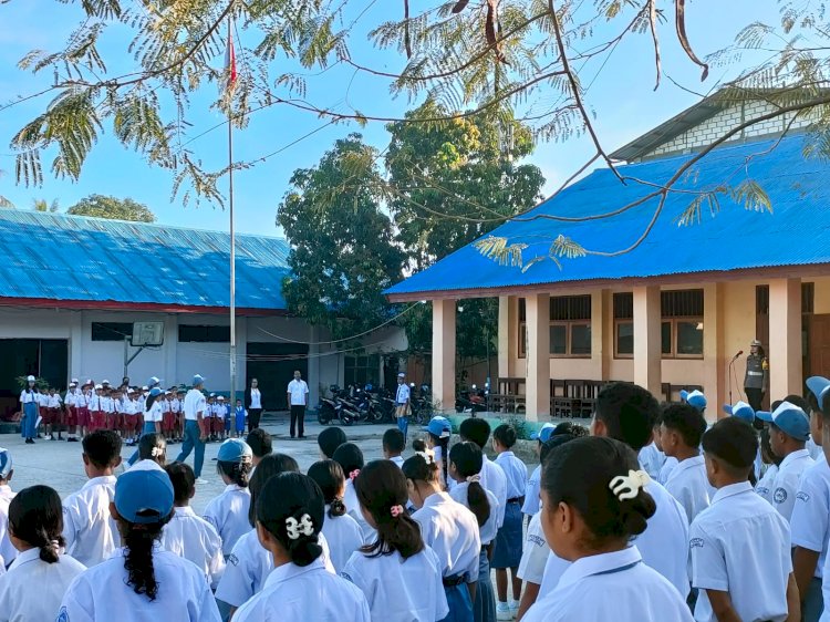 Giat Beyond Trust Satlantas Polres Kupang: Menanamkan Nilai-nilai Pemolisian Terhadap Anak Usia Dini