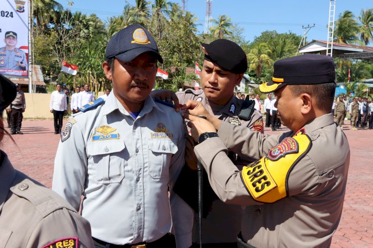 Siap Amankan Pilkada Serentak, Polres Kupang  Laksanakan Apel Gelar Pasukan Operasi Mantap Praja Turangga 2024