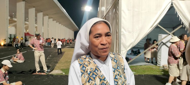 Suster Maria Apresiasi Polri dalam Pengamanan Kunjungan Paus Fransiskus di Indonesia