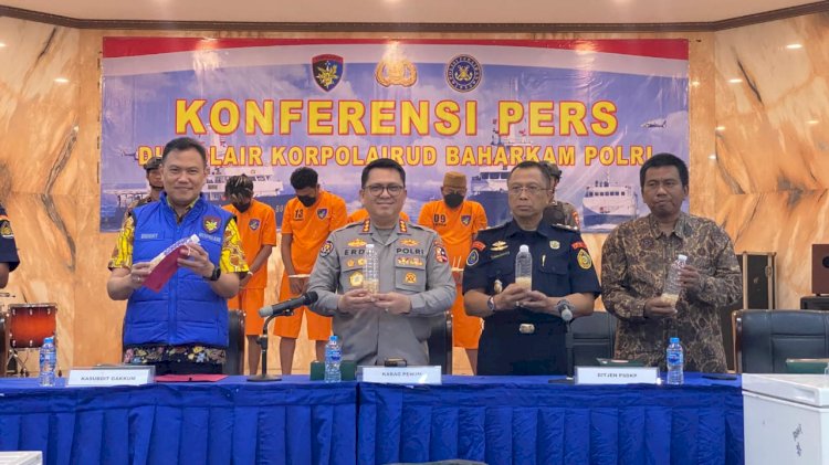 Ditpolair Baharkam Polri Amankan 4 Pelaku Penyelundupan 134 Ribu Baby Lobster di Banten, Negara Dirugikan Rp32,8 Miliar