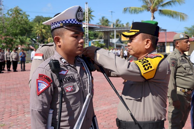 Gelar Operasi Zebra, Polres Kupang  Dukung Suksesnya Pelantikan Presiden dan Wakil Presiden RI