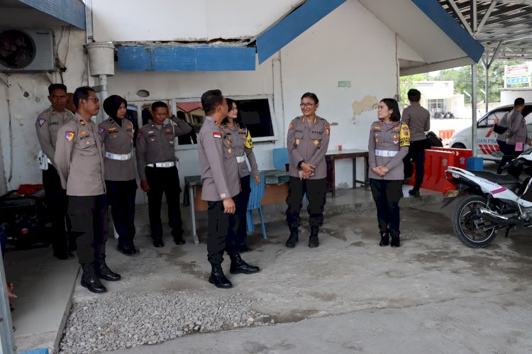 Tim Internal Mabes Polri Lakukan Verifikasi Lapangan di Polres Kupang