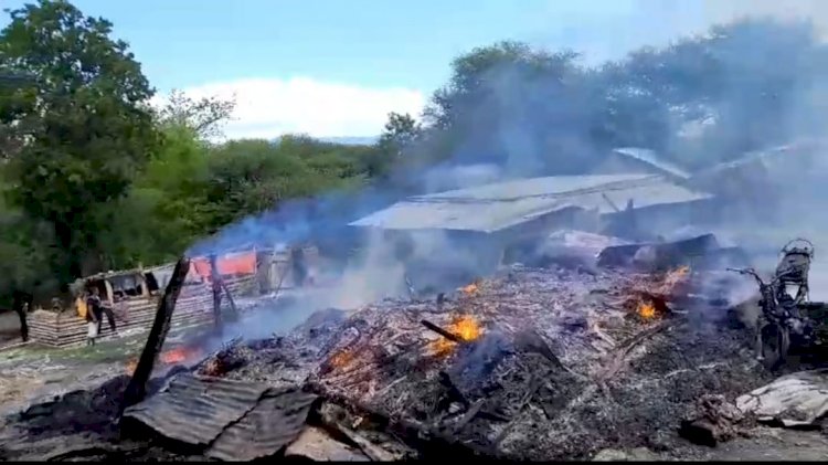 Diduga Korsleting, Tiga Unit Rumah di Kabupaten Kupang Dilalap Sijago Merah