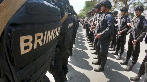 Polres Kupang Perkuat Pengamanan Pilkada Serentak dengan Tambahan Personil BKO Brimob Polda NTT