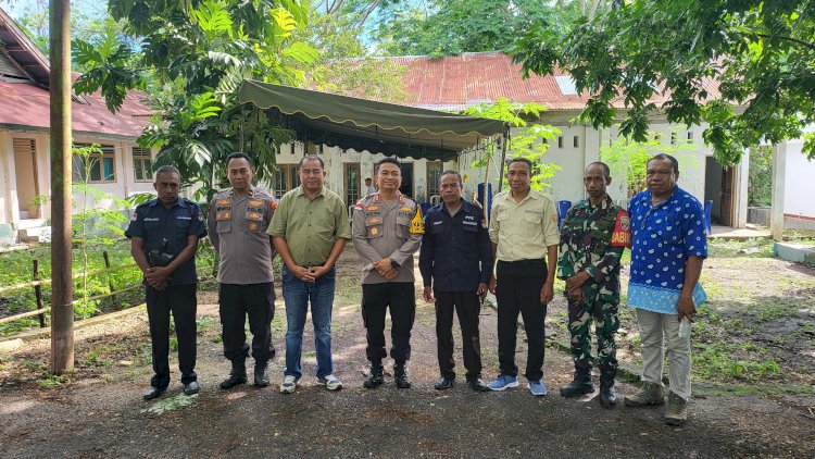 Hari ini Kapolres Kupang Pantau Jalannya Pleno Tingkat PPK di Enam Kecamatan