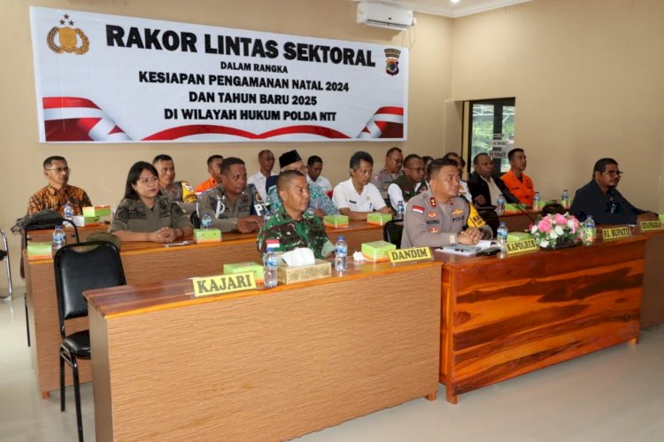 Polres Kupang Gelar Rakor dan Latihan Pra Operasi Lilin Turangga 2024, Pastikan Kesiapan Pengamanan Nataru