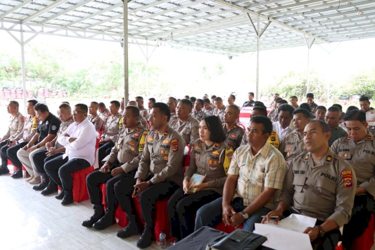 Polres Kupang Gelar Sosialisasi DIPA/RKA-KL Tahun Anggaran 2025 dan Penandatanganan Pakta Integritas