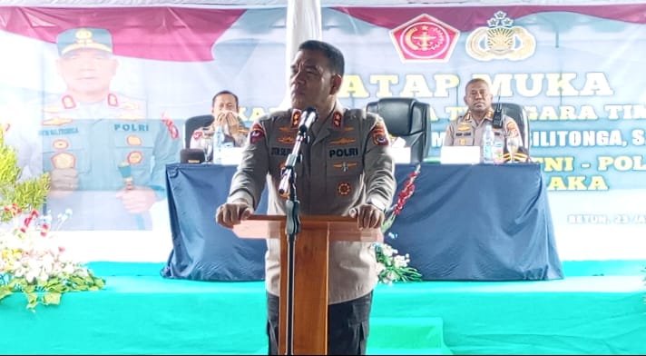 Kapolda NTT Hadiri Peresmian Gedung Kantor Bupati Malaka