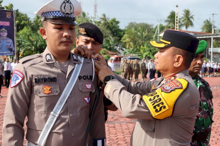 Mulai Hari Ini Polres Kupang Gelar Operasi Keselamatan Turangga 2025, Kapolres : Fokus Kita Adalah Keselamatan Pengguna Jalan