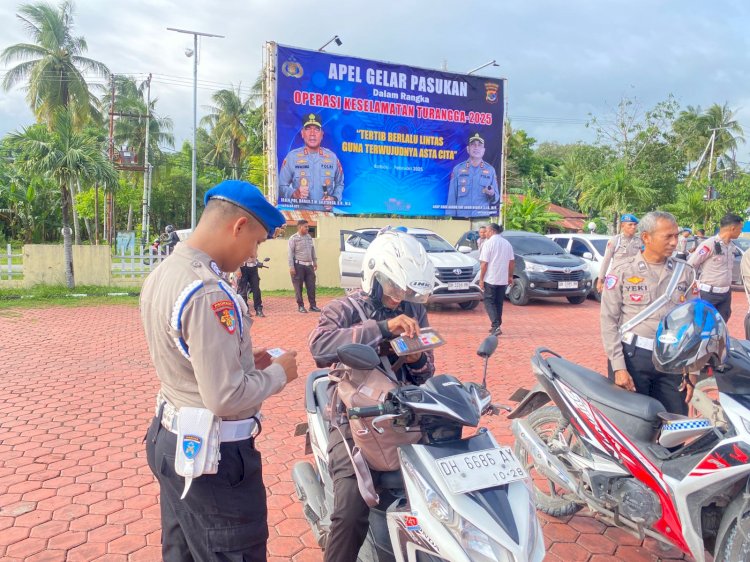 Operasi Keselamatan Hari Kedua: Polres Kupang Gelar Razia Internal, Sasar Pelanggaran Personil