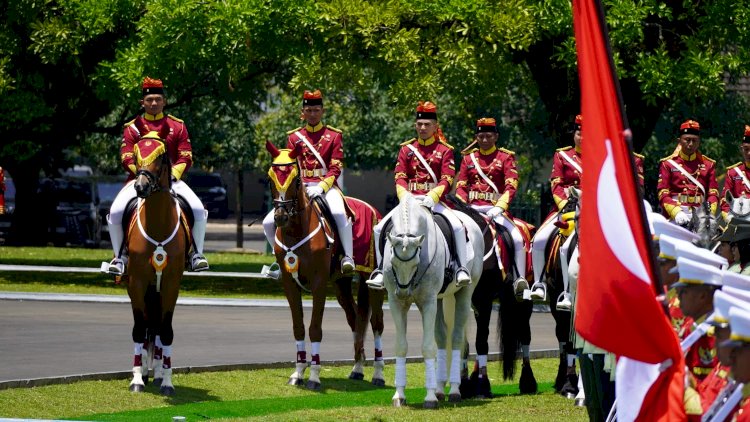 Polsatwa Korsabhara Baharkam Polri Sukses Dukung Kunjungan Kenegaraan Presiden Turki ke Istana Bogor