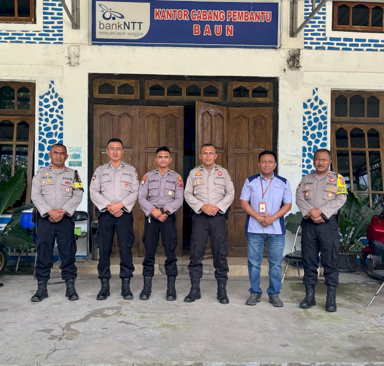 Bank NTT Capem Baun Apresiasi Polres Kupang atas Dukungan Keamanan dan Pelayanan